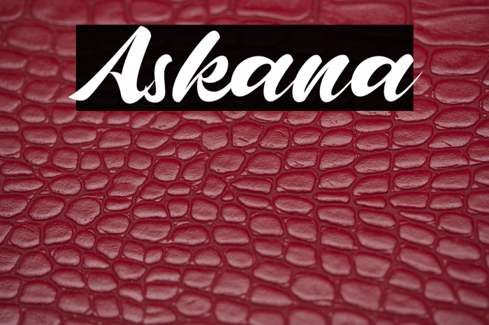 Askana Example 1