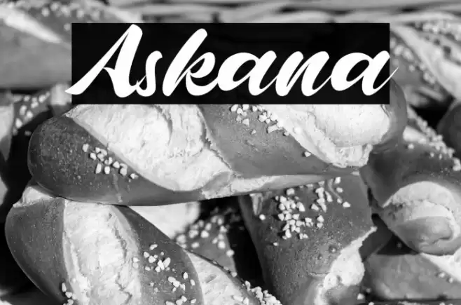 Askana Font examples