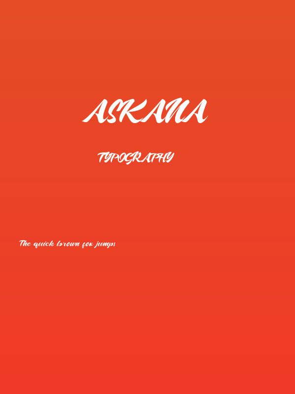 Askana Poster