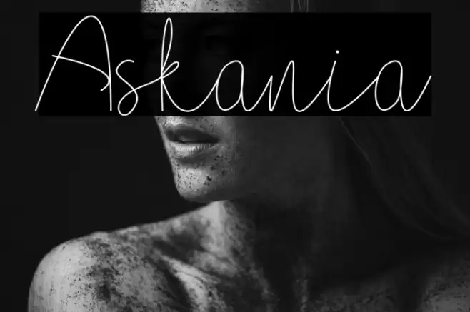 Askania Font examples