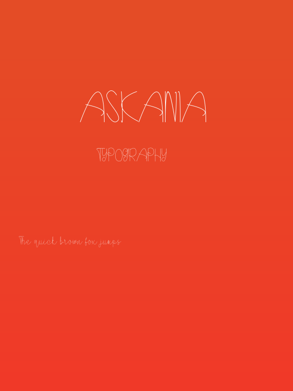 Askania Poster