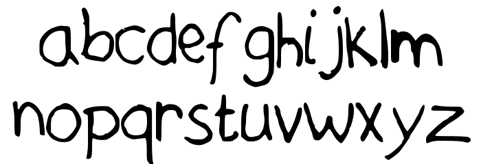 AskesHandwriting Fonte MINÚSCULAS