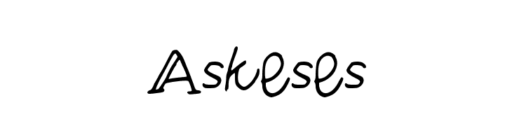 Askeses  नि: शुल्क फ़ॉन्ट्स डाउनलोड