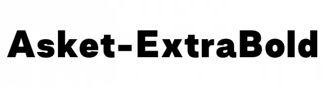 Asket-ExtraBold  baixar fontes gratis