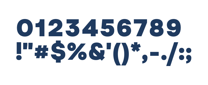 Asket-ExtraBold Other Characters