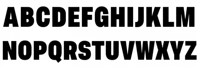 AsketCondensed-ExtraBold Fuentes MAYÚSCULAS