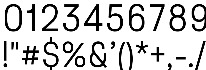 AsketNarrow-Light Font OTHER CHARS