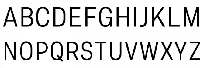 AsketNarrow-Light Font Litere mari