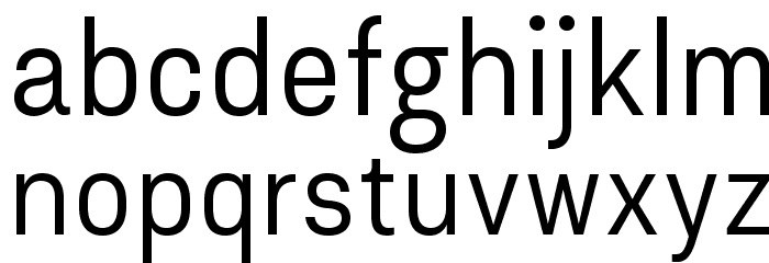 AsketNarrow-Light Font LOWERCASE