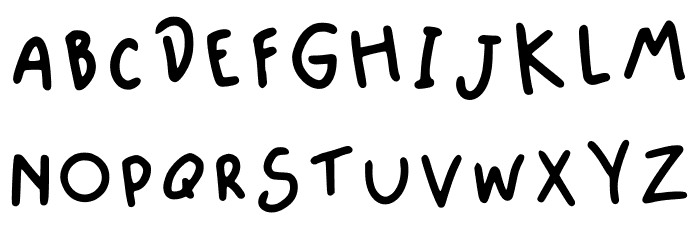 Asli Yang Ada Badaknya Regular Schriftart Groß