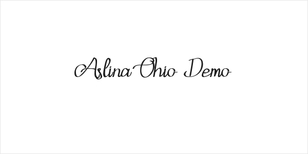 Aslina Ohio Demo Logo