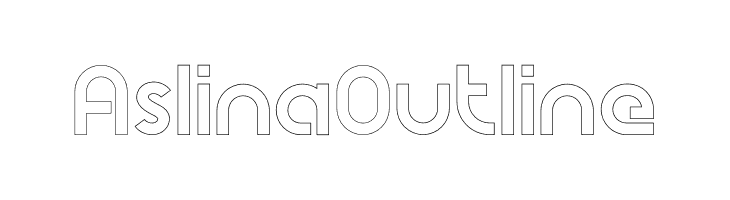 Aslina Outline  Fuentes Gratis Descargar