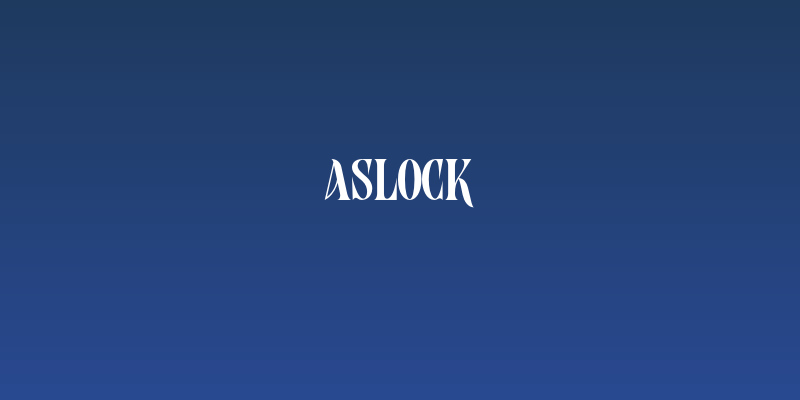 Aslock Social Header