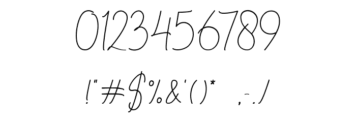 Asmara Font OTHER CHARS