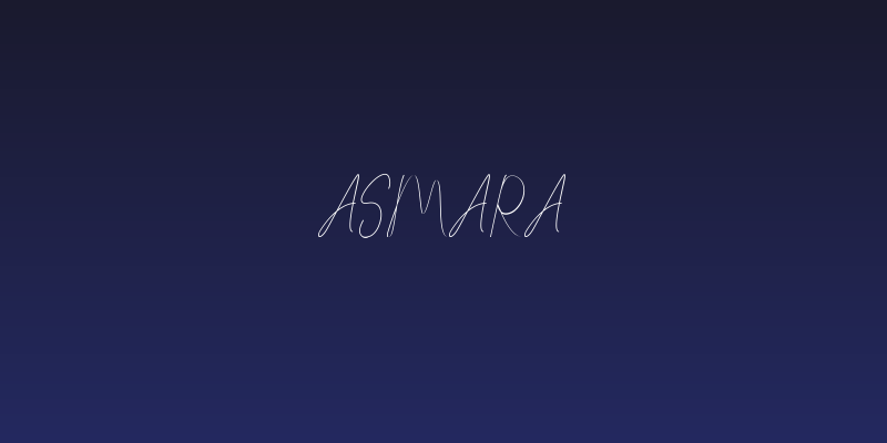 Asmara Social Header