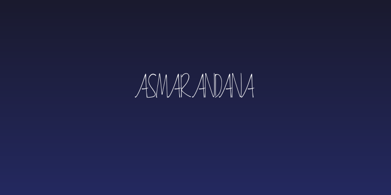 Asmarandana Social Header