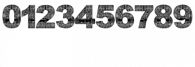 AsmatFont2007 Font OTHER CHARS