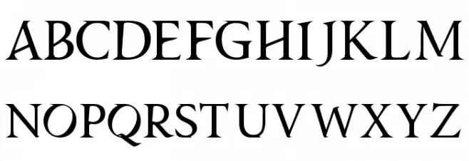 Asmath Free Regular フォント 大文字