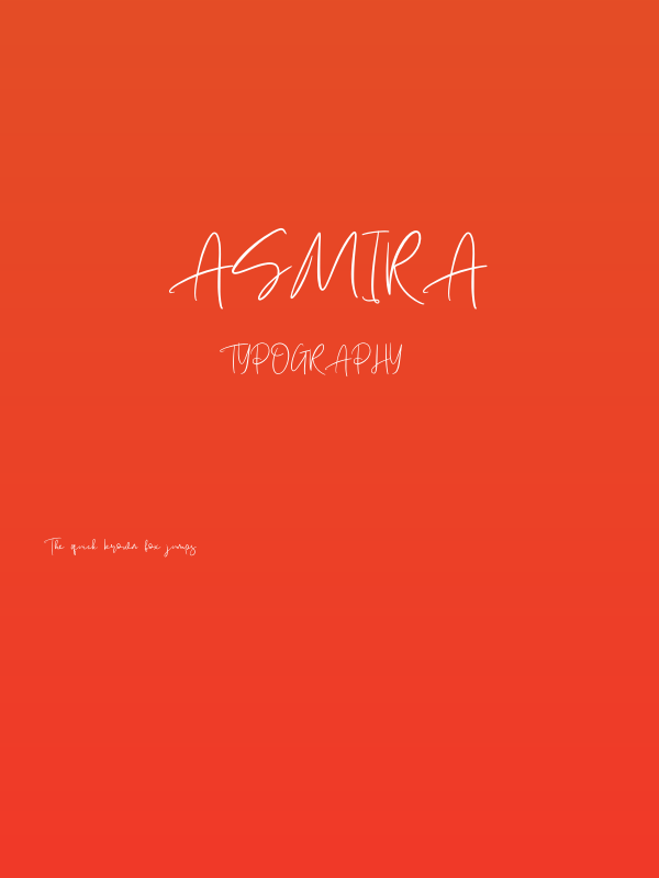 Asmira Poster