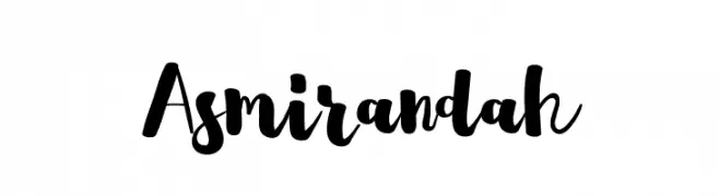 Asmirandah  baixar fontes gratis