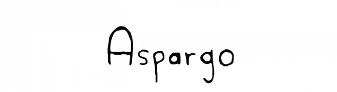 Aspargo  Fuentes Gratis Descargar
