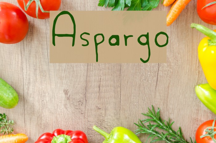 Aspargo Font examples