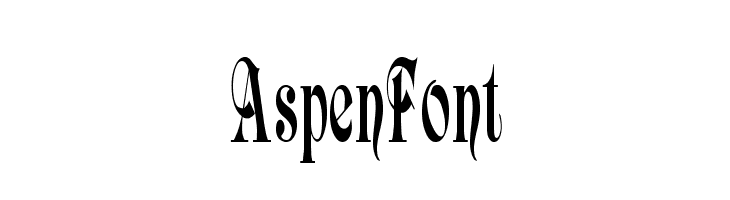 AspenFont  font caratteri gratis