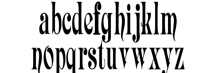 AspenFont Font LOWERCASE