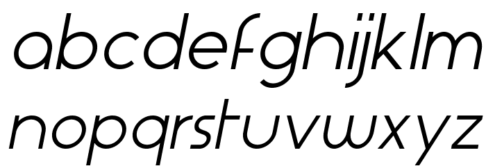 Aspergit-BoldItalic Font LOWERCASE