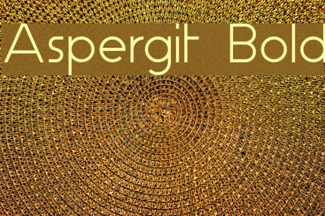 Aspergit Bold Example 3