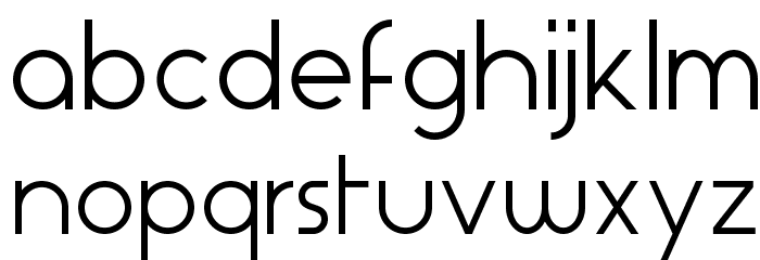 Aspergit Bold Font LOWERCASE