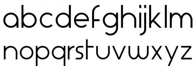 Aspergit Bold 字体 小写