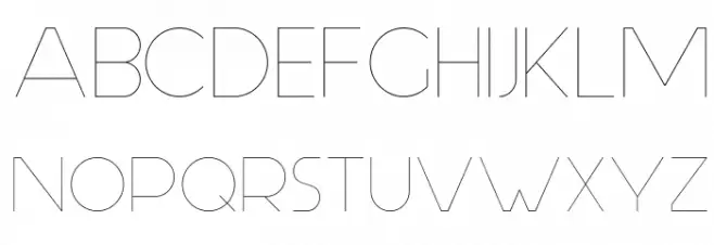 Aspergit Light Schriftart Groß