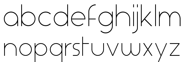 Aspergit Font LOWERCASE