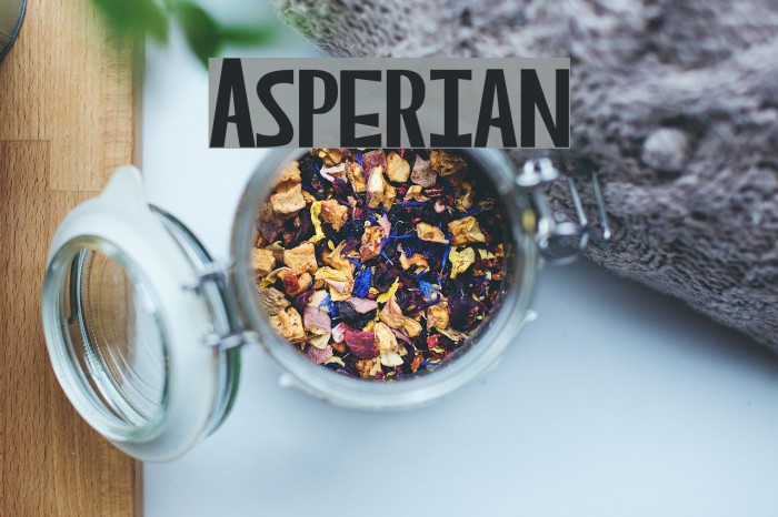 Asperian Font examples