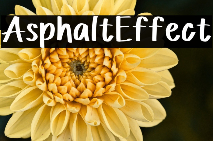 Asphalt Effect Example 2