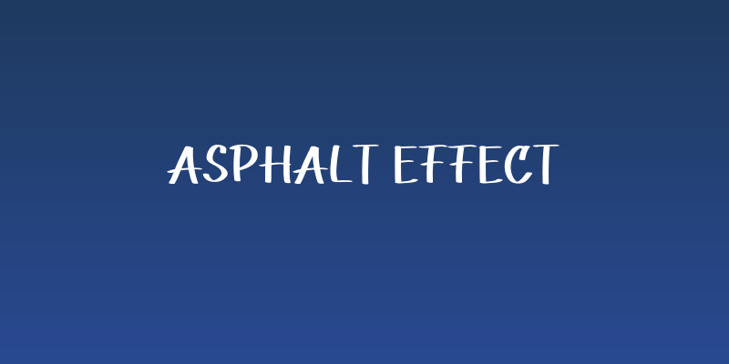 Asphalt Effect Social Header