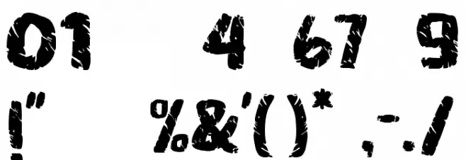 Asphalt crack Fuentes OTROS CHARS