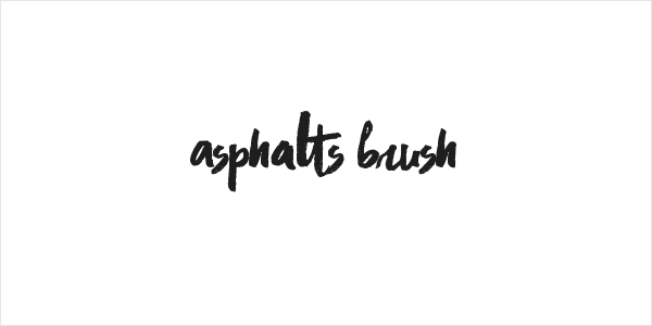 Asphalts Brush Logo