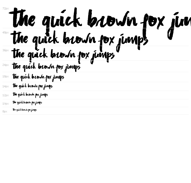 Asphalts Brush Waterfall