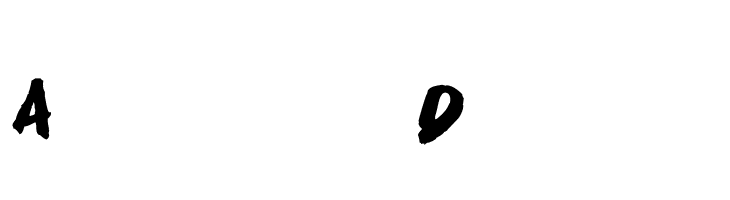 Asphalts Display Font