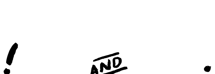 Asphalts Display Font OTHER CHARS
