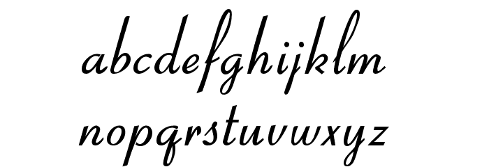 Aspire DemiBold Font LOWERCASE
