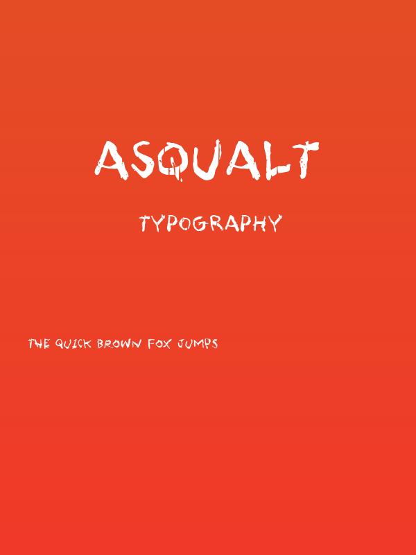 Asqualt Poster