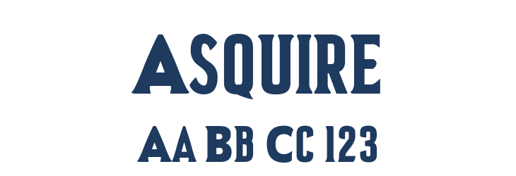 Asquire Font Preview