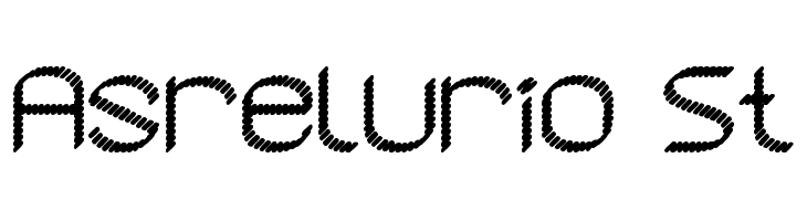 Asrelurio St  Frei Schriftart Herunterladen