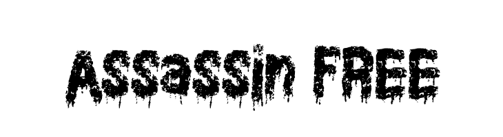 Assassin FREE  Frei Schriftart Herunterladen