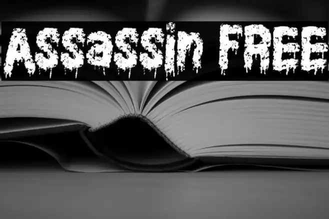 Assassin FREE Font examples