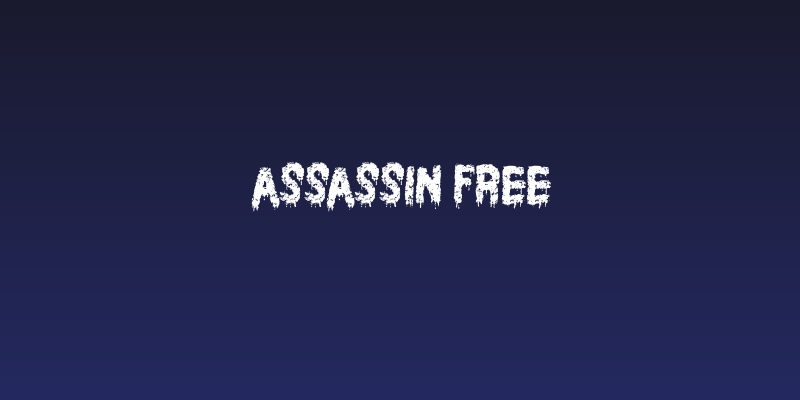 Assassin FREE Social Header