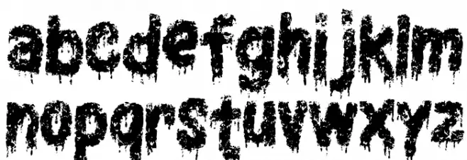 Assassin FREE फ़ॉन्ट लोअरकेस